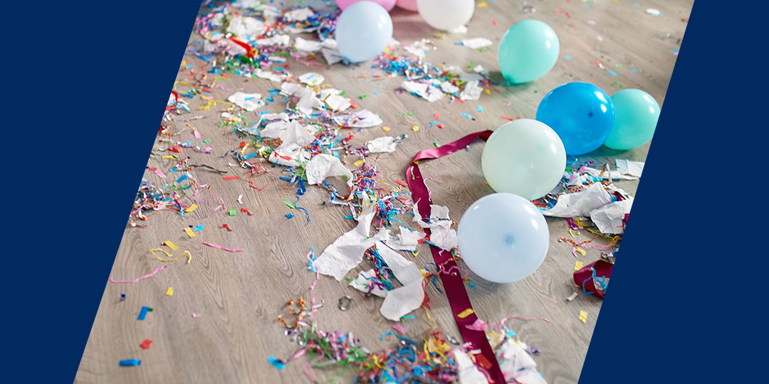 Event and after party cleaning services